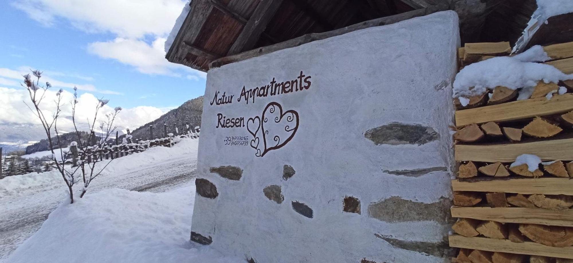 Natur Appartments Riesen ซานลอเรนโซดิเซบาโต ภายนอก รูปภาพ